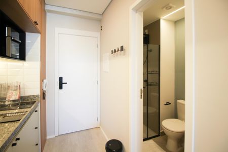 Studio para alugar com 25m², 1 quarto e sem vaga Studio para alugar com 25m², 1 quarto e sem vagaCozinha