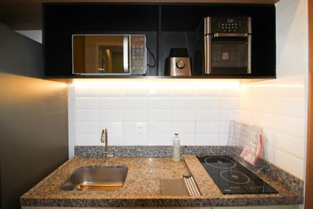 Studio para alugar com 25m², 1 quarto e sem vaga Studio para alugar com 25m², 1 quarto e sem vagaCozinha