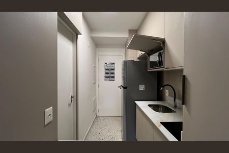 Studio para alugar com 25m², 1 quarto e sem vaga Studio para alugar com 25m², 1 quarto e sem vagaCozinha