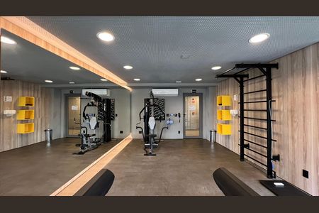 Studio para alugar com 25m², 1 quarto e sem vaga Studio para alugar com 25m², 1 quarto e sem vagaAcademia
