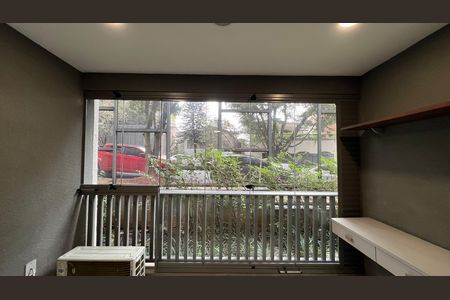 Studio para alugar com 25m², 1 quarto e sem vaga Studio para alugar com 25m², 1 quarto e sem vagaVaranda