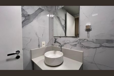 Studio para alugar com 25m², 1 quarto e sem vaga Studio para alugar com 25m², 1 quarto e sem vagaBanheiro