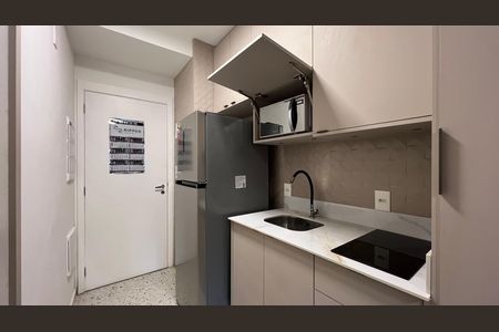 Studio para alugar com 25m², 1 quarto e sem vaga Studio para alugar com 25m², 1 quarto e sem vagaCozinha