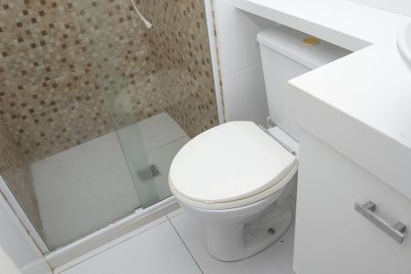 Apartamento para alugar com 50m², 2 quartos e 1 vaga Apartamento para alugar com 50m², 2 quartos e 1 vagaBanheiro da Suíte