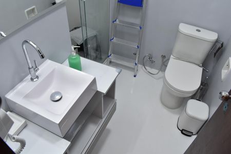 Studio para alugar com 28m², 1 quarto e sem vaga Studio para alugar com 28m², 1 quarto e sem vagaBanheiro