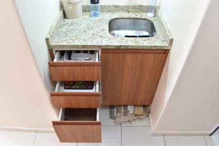 Studio para alugar com 28m², 1 quarto e sem vaga Studio para alugar com 28m², 1 quarto e sem vagaCozinha