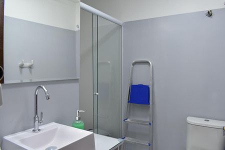 Studio para alugar com 28m², 1 quarto e sem vaga Studio para alugar com 28m², 1 quarto e sem vagaBanheiro