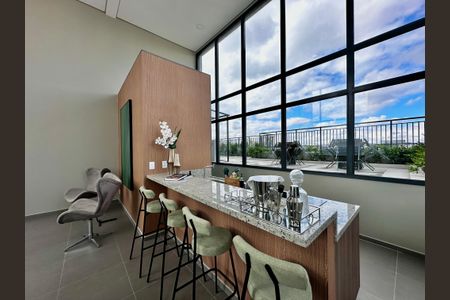 Studio para alugar com 22m², 0 quarto e sem vaga Studio para alugar com 22m², 0 quarto e sem vagaÁrea comum - Salão Gourmet