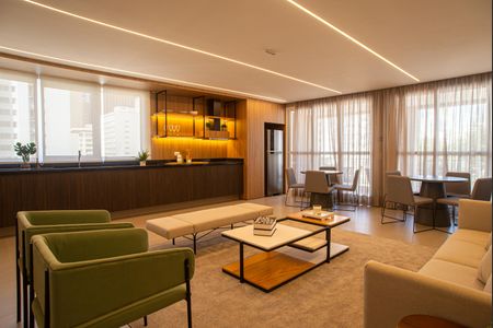 Studio para alugar com 40m², 1 quarto e 1 vagaÁrea comum - Salão de festas