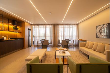 Studio para alugar com 40m², 1 quarto e 1 vagaÁrea comum - Salão de festas