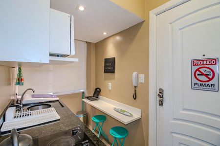 Studio à venda com 33m², 1 quarto e sem vagaÁrea de Serviço