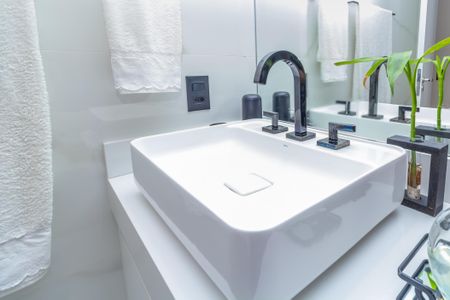 Apartamento à venda com 132m², 3 quartos e 2 vagasBanheiro da Suíte 1