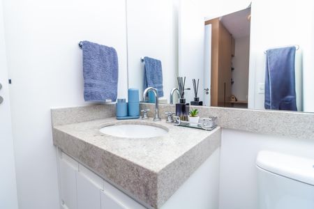 Apartamento à venda com 132m², 3 quartos e 2 vagasBanheiro da Suíte 2