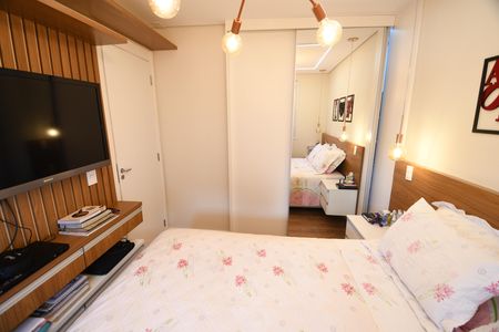 Apartamento à venda com 56m², 2 quartos e 1 vagaQuarto 2 - Suíte