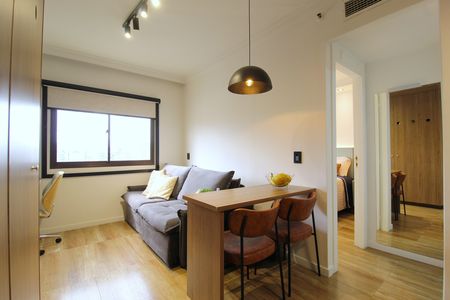 Apartamento para alugar com 35m², 1 quarto e 1 vagaStudio
