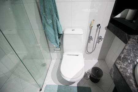 Apartamento à venda com 195m², 4 quartos e 2 vagasBanheiro da Suíte 3