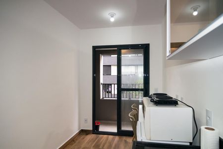 Sala/Cozinha de apartamento para alugar com 1 quarto, 24m² em Bela Vista, São Paulo