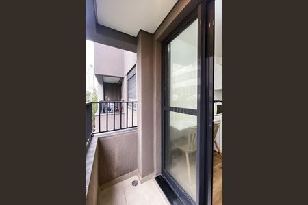 Varanda de apartamento para alugar com 1 quarto, 24m² em Bela Vista, São Paulo