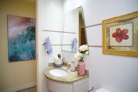 Apartamento à venda com 130m², 3 quartos e 2 vagasBanheiro Social