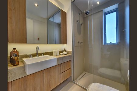 Apartamento à venda com 75m², 2 quartos e 2 vagasBanheiro da Suíte 1