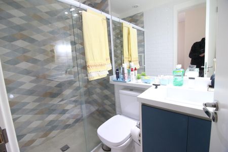 Apartamento à venda com 125m², 3 quartos e 2 vagasBanheiro da Suíte 3