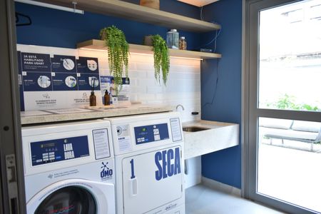 Studio para alugar com 28m², 0 quarto e sem vagaLavanderia