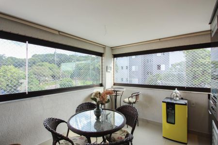 Varanda Gourmet de apartamento para alugar com 4 quartos, 202m² em Castelo, Belo Horizonte