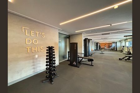 Studio para alugar com 27m², 1 quarto e sem vaga Studio para alugar com 27m², 1 quarto e sem vagaAcademia