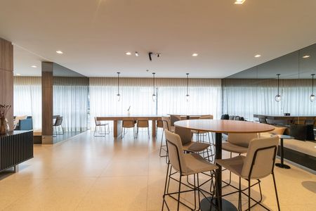 Studio para alugar com 30m², 1 quarto e sem vaga Studio para alugar com 30m², 1 quarto e sem vagaÁrea comum - Salão de festas