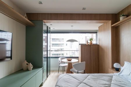 Studio para alugar com 30m², 1 quarto e sem vaga Studio para alugar com 30m², 1 quarto e sem vagaStudio