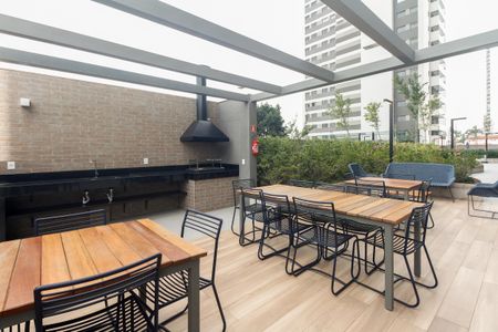 Studio à venda com 27m², 1 quarto e sem vaga Studio à venda com 27m², 1 quarto e sem vagaCondomínio - Churrasqueira