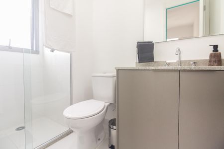 Studio à venda com 27m², 1 quarto e sem vaga Studio à venda com 27m², 1 quarto e sem vagaBanheiro
