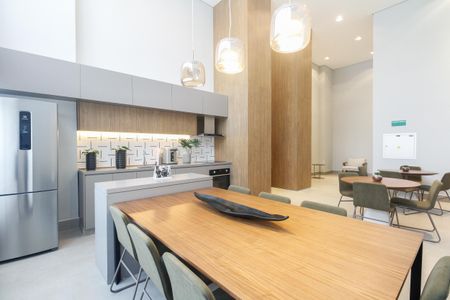 Studio à venda com 27m², 1 quarto e sem vaga Studio à venda com 27m², 1 quarto e sem vagaCondomínio - Salão de Festas