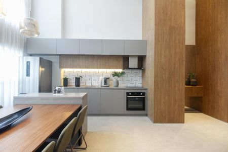 Studio à venda com 27m², 1 quarto e sem vaga Studio à venda com 27m², 1 quarto e sem vagaCondomínio - Salão de Festas