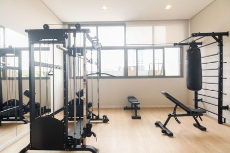 Studio à venda com 27m², 1 quarto e sem vaga Studio à venda com 27m², 1 quarto e sem vagaCondomínio - Academia