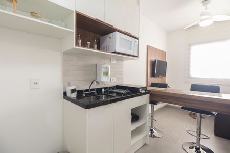 Studio à venda com 27m², 1 quarto e sem vaga Studio à venda com 27m², 1 quarto e sem vagaCozinha
