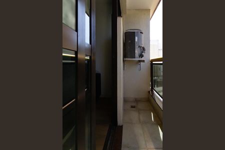 Apartamento à venda com 45m², 1 quarto e 1 vagaVaranda da sala 