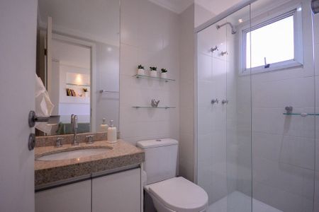 Apartamento à venda com 144m², 3 quartos e 2 vagasBanheiro do quarto 3