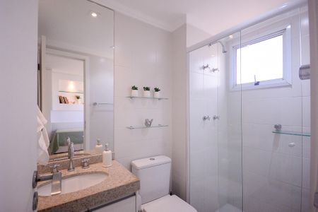 Apartamento à venda com 144m², 3 quartos e 2 vagasBanheiro do quarto 3