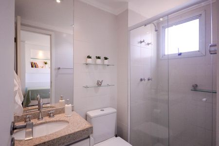 Apartamento à venda com 144m², 3 quartos e 2 vagasBanheiro do quarto 3