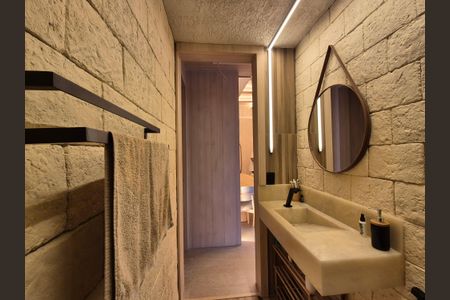 Apartamento à venda com 76m², 2 quartos e 2 vagas Apartamento à venda com 76m², 2 quartos e 2 vagasBanheiro