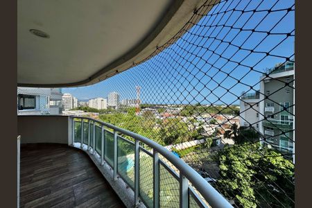 Varanda de apartamento à venda com 2 quartos, 86m² em Barra da Tijuca, Rio de Janeiro