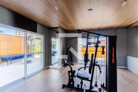 Studio para alugar com 30m², 1 quarto e sem vaga Studio para alugar com 30m², 1 quarto e sem vagaAcademia