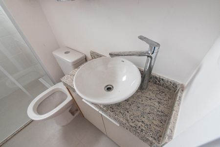 Studio para alugar com 30m², 1 quarto e sem vaga Studio para alugar com 30m², 1 quarto e sem vagaBanheiro