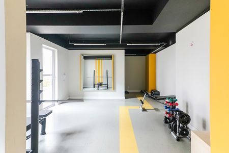 Apartamento para alugar com 35m², 2 quartos e sem vaga Apartamento para alugar com 35m², 2 quartos e sem vagaÁrea comum - Academia