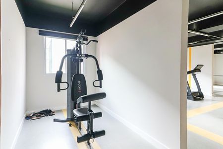 Apartamento para alugar com 35m², 2 quartos e sem vaga Apartamento para alugar com 35m², 2 quartos e sem vagaÁrea comum - Academia