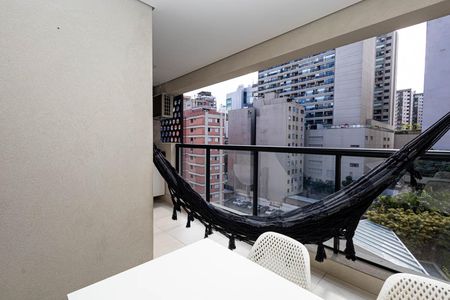 Apartamento para alugar com 45m², 2 quartos e 1 vagaVaranda