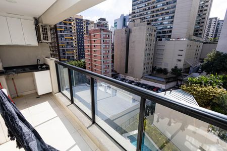 Apartamento para alugar com 45m², 2 quartos e 1 vagaVaranda