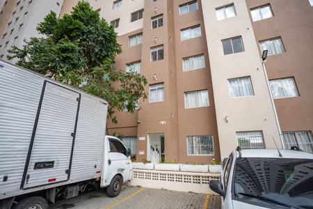 Apartamento para alugar com 44m², 2 quartos e 1 vagaFachada do bloco