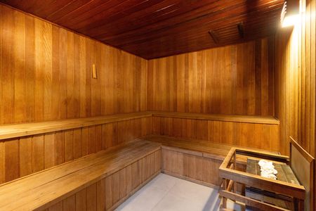 Apartamento à venda com 118m², 2 quartos e 2 vagas Apartamento à venda com 118m², 2 quartos e 2 vagasÁrea comum - Sauna